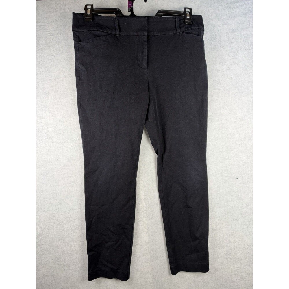 Women’s Loft Ankle Pants Ann Taylor Loft Outlet Skinny Size 10 Black